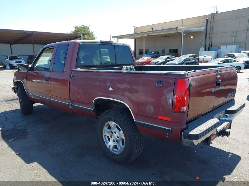 1998 Chevrolet K1500 Fleetside VIN: 1GCEK19R6WE189952 Lot: 40247200