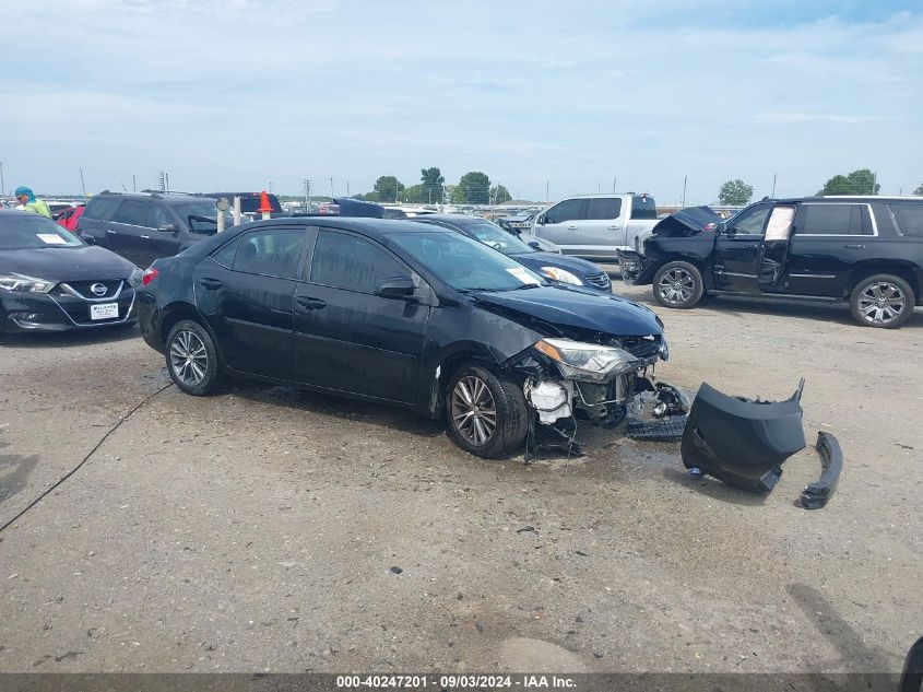 2016 Toyota Corolla Le Plus VIN: 5YFBURHEXGP470439 Lot: 40247201