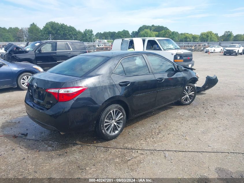 2016 Toyota Corolla Le Plus VIN: 5YFBURHEXGP470439 Lot: 40247201