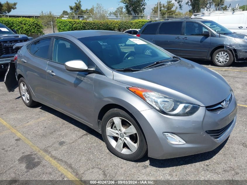 2012 Hyundai Elantra Gls (Ulsan Plant) VIN: KMHDH4AE0CU279521 Lot: 40247206