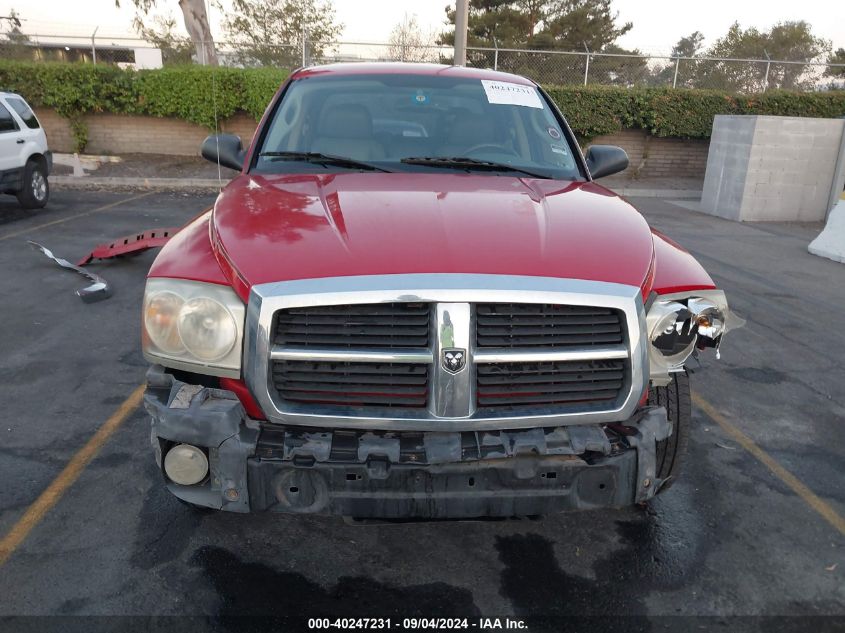 2006 Dodge Dakota Laramie VIN: 1D7HE58N46S644735 Lot: 40247231