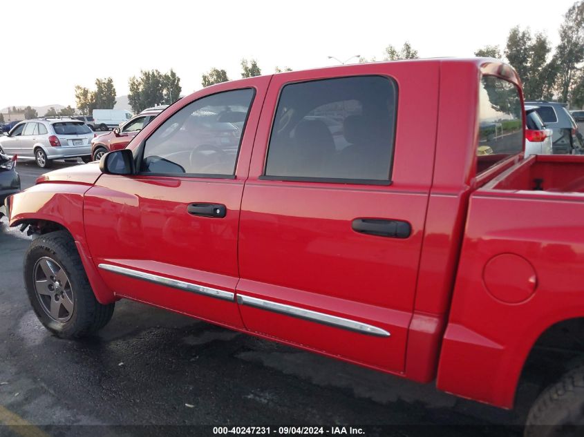 2006 Dodge Dakota Laramie VIN: 1D7HE58N46S644735 Lot: 40247231