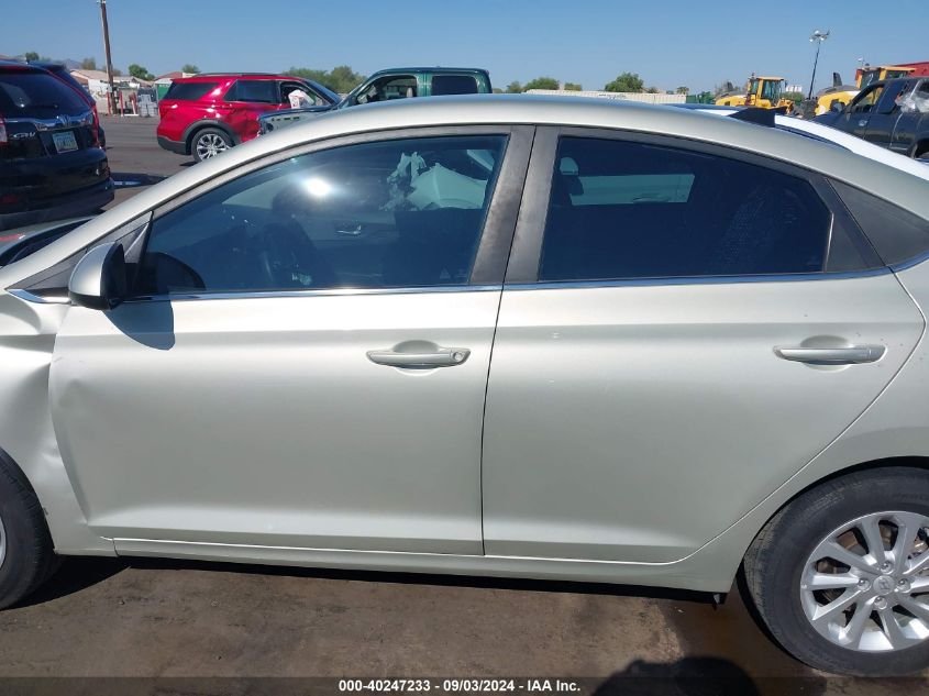 2019 Hyundai Accent Sel VIN: 3KPC24A34KE051082 Lot: 40247233