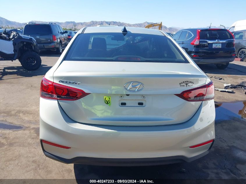 2019 Hyundai Accent Sel VIN: 3KPC24A34KE051082 Lot: 40247233