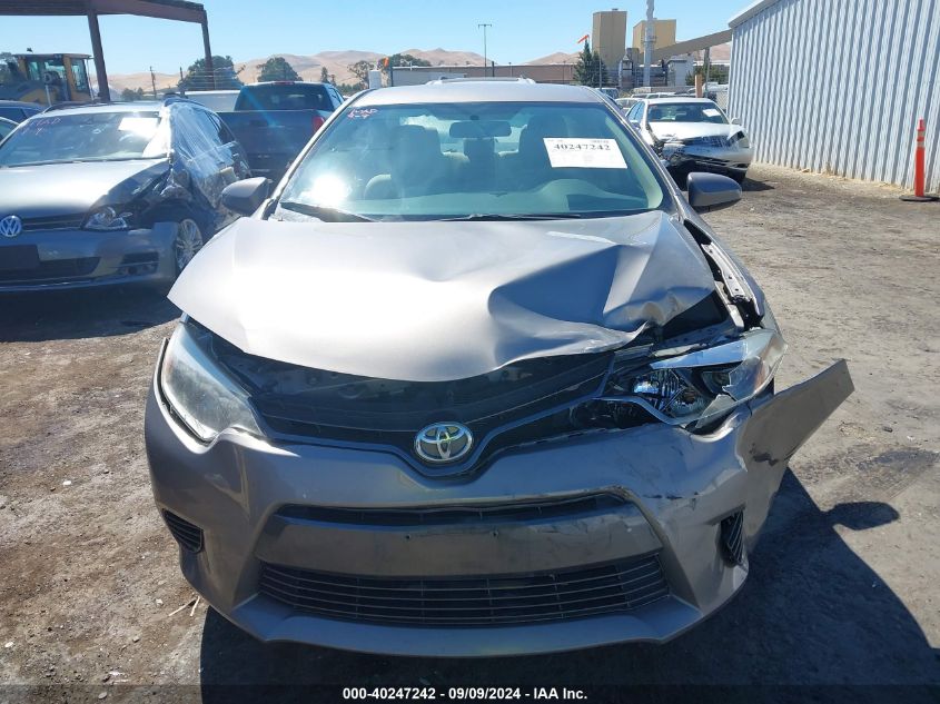 2016 Toyota Corolla Le Eco VIN: 2T1BPRHE7GC730240 Lot: 40247242