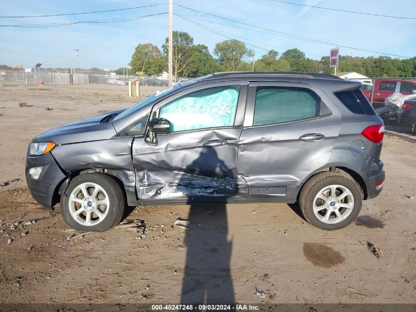 2019 Ford Ecosport Se VIN: MAJ6S3GL1KC265779 Lot: 40247248