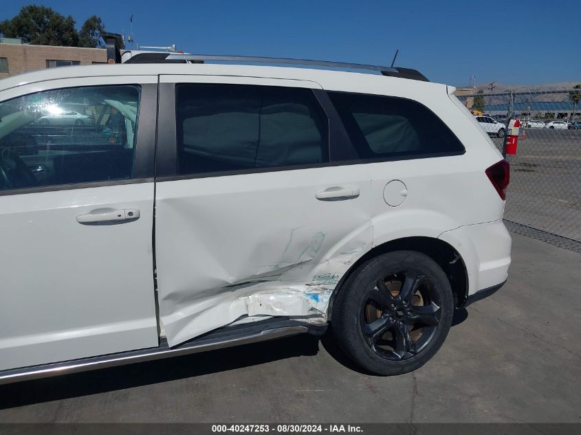 2018 Dodge Journey Crossroad Awd VIN: 3C4PDDGG6JT449376 Lot: 40247253