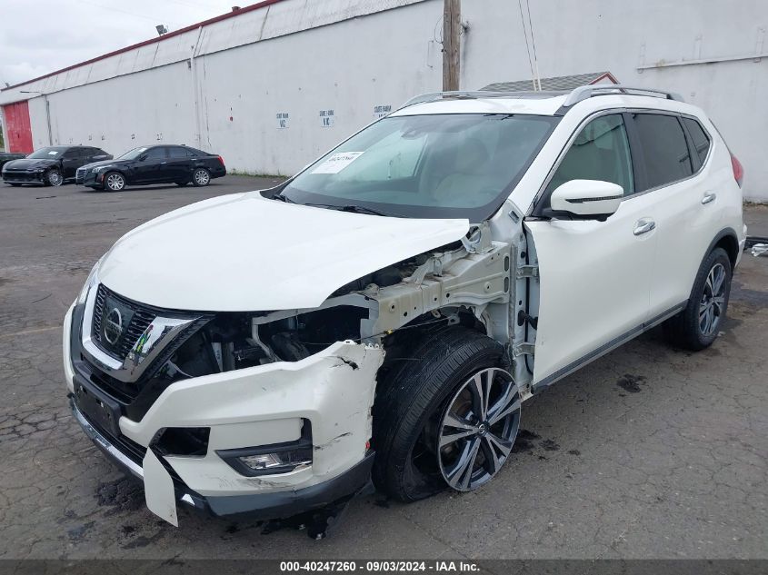 2017 Nissan Rogue Sl VIN: 5N1AT2MV2HC880363 Lot: 40247260