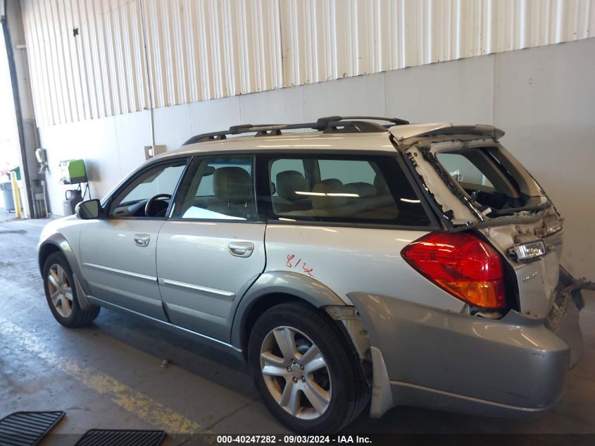 4S4BP85C064346827 2006 Subaru Outback 3.0R Vdc Limited