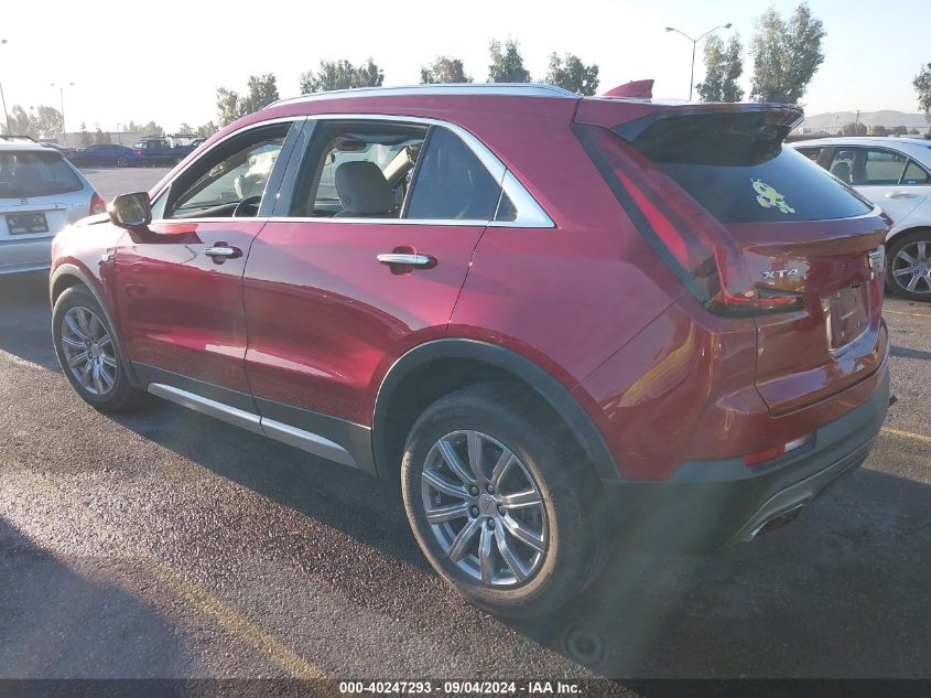 2019 Cadillac Xt4 Premium Luxury VIN: 1GYFZCR45KF196258 Lot: 40247293