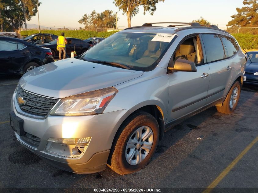 1GNKRFED3FJ240246 2015 CHEVROLET TRAVERSE - Image 2