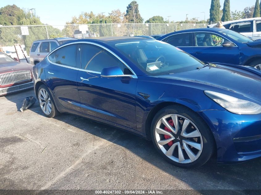 2018 Tesla Model 3 VIN: 5YJ3E1EB9JF146348 Lot: 40247302