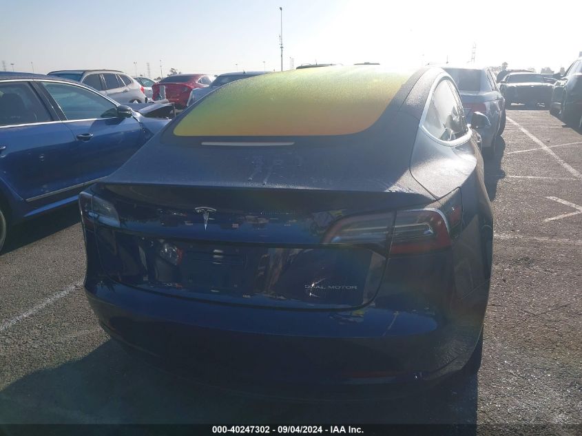 2018 Tesla Model 3 VIN: 5YJ3E1EB9JF146348 Lot: 40247302