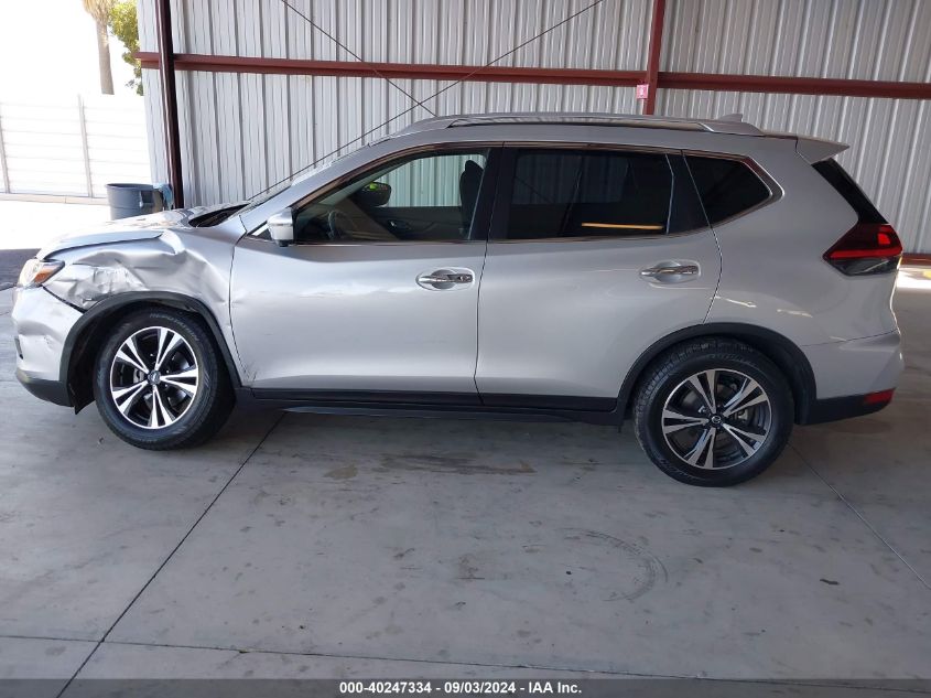 2019 Nissan Rogue Sv VIN: JN8AT2MT9KW262227 Lot: 40247334