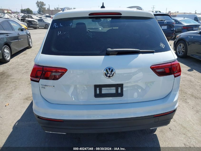 2019 Volkswagen Tiguan 2.0T Se/2.0T Sel/2.0T Sel R-Line/2.0T Sel R-Line Black VIN: 3VV3B7AX2KM041789 Lot: 40247348