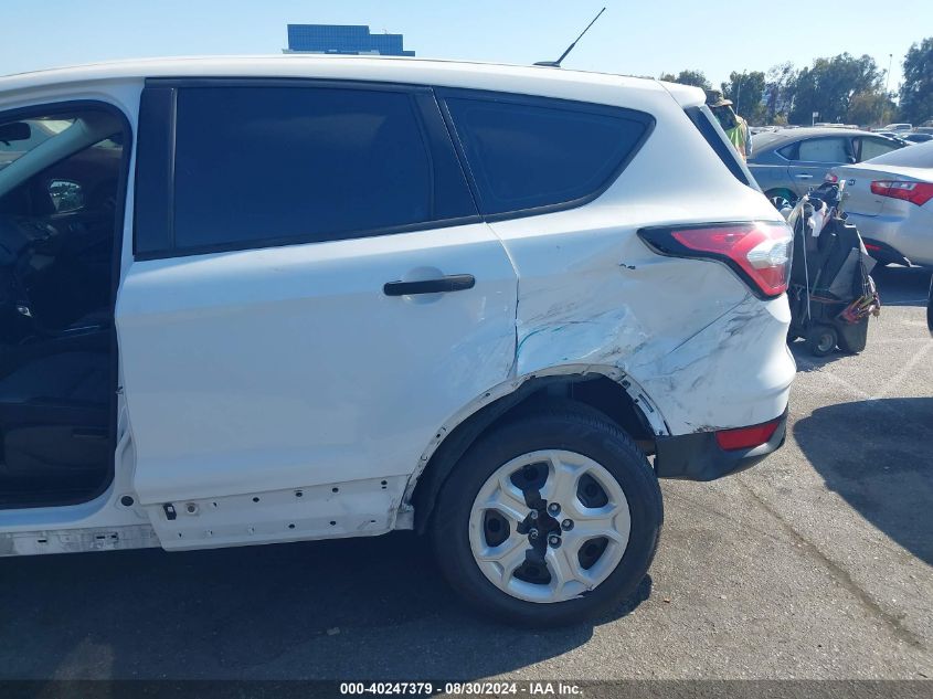 2017 Ford Escape S VIN: 1FMCU0F70HUC51431 Lot: 40247379