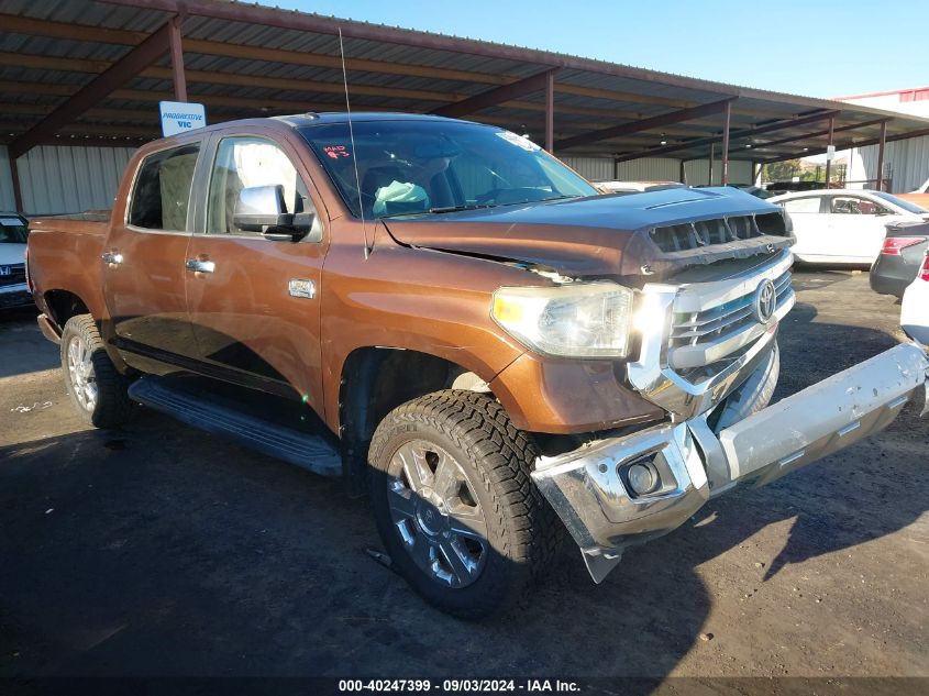 2014 Toyota Tundra 1794 5.7L V8 VIN: 5TFAY5F16EX393222 Lot: 40247399