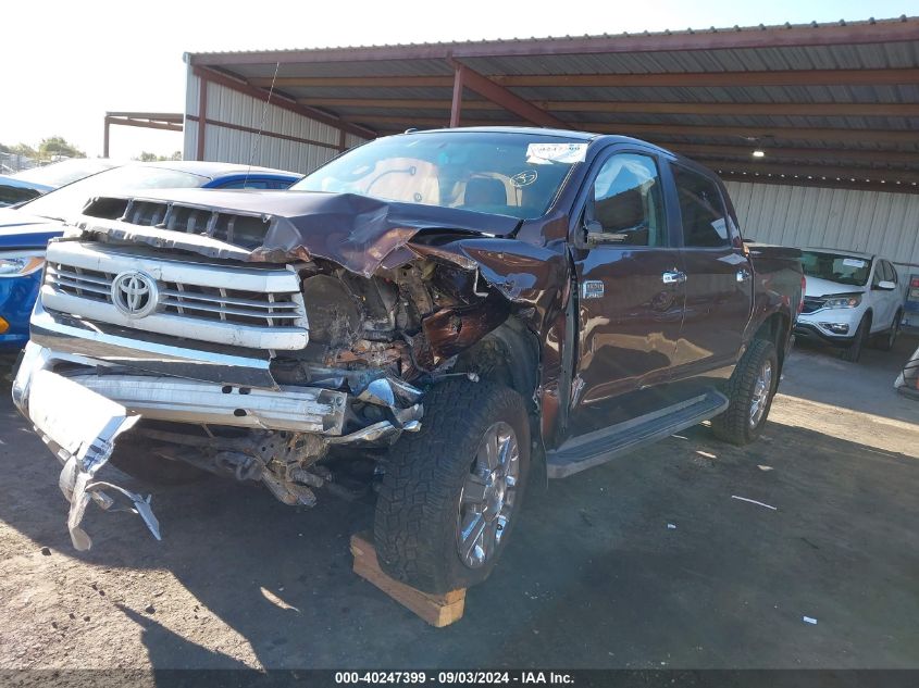 2014 Toyota Tundra 1794 5.7L V8 VIN: 5TFAY5F16EX393222 Lot: 40247399