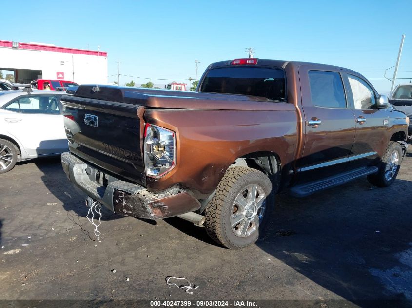 2014 Toyota Tundra 1794 5.7L V8 VIN: 5TFAY5F16EX393222 Lot: 40247399