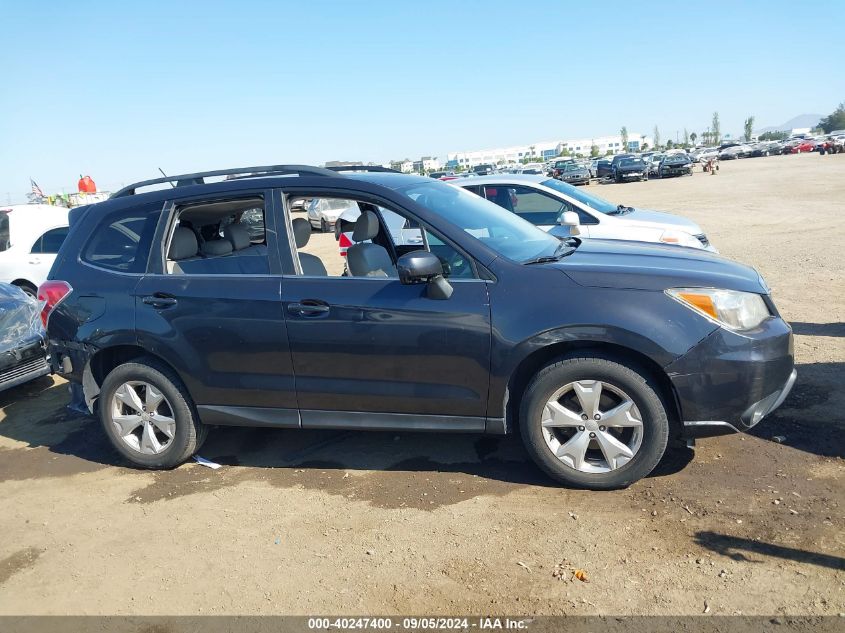 2014 Subaru Forester 2.5I Limited VIN: JF2SJAHC2EH450804 Lot: 40247400