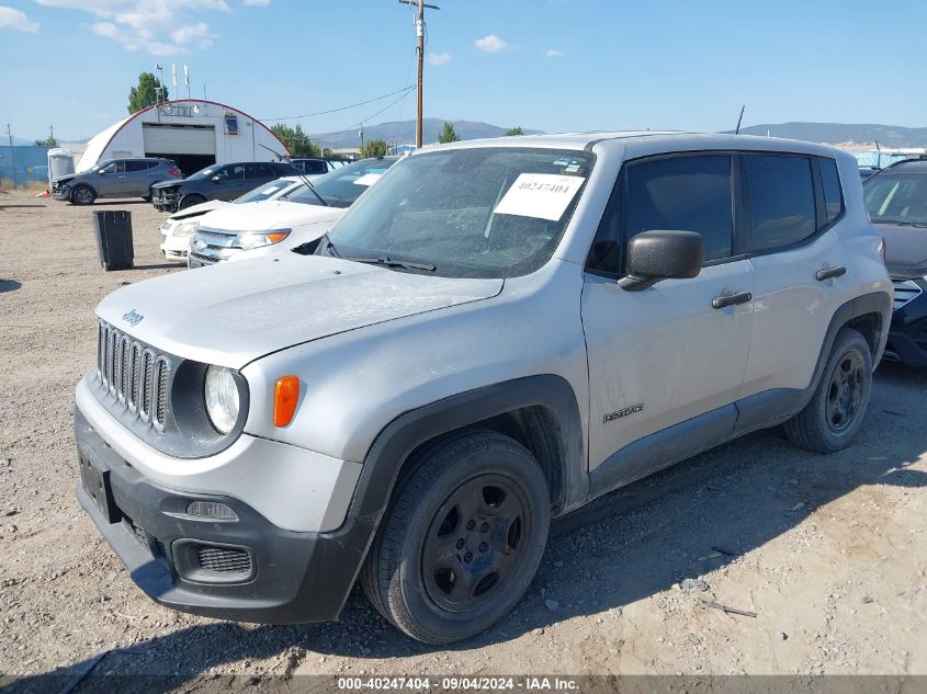 2015 Jeep Renegade Sport VIN: ZACCJAAH0FPB55610 Lot: 40247404