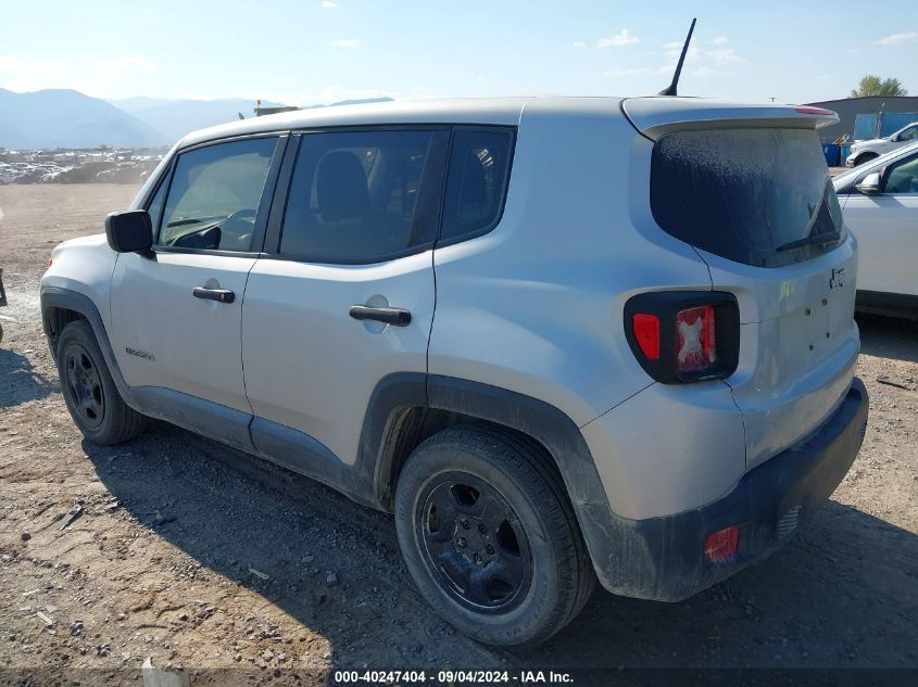 2015 Jeep Renegade Sport VIN: ZACCJAAH0FPB55610 Lot: 40247404