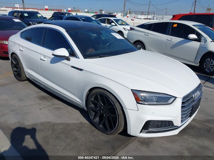 2018 Audi A5 2.0T Premium VIN: WAUENCF53JA095867 Lot: 40247421