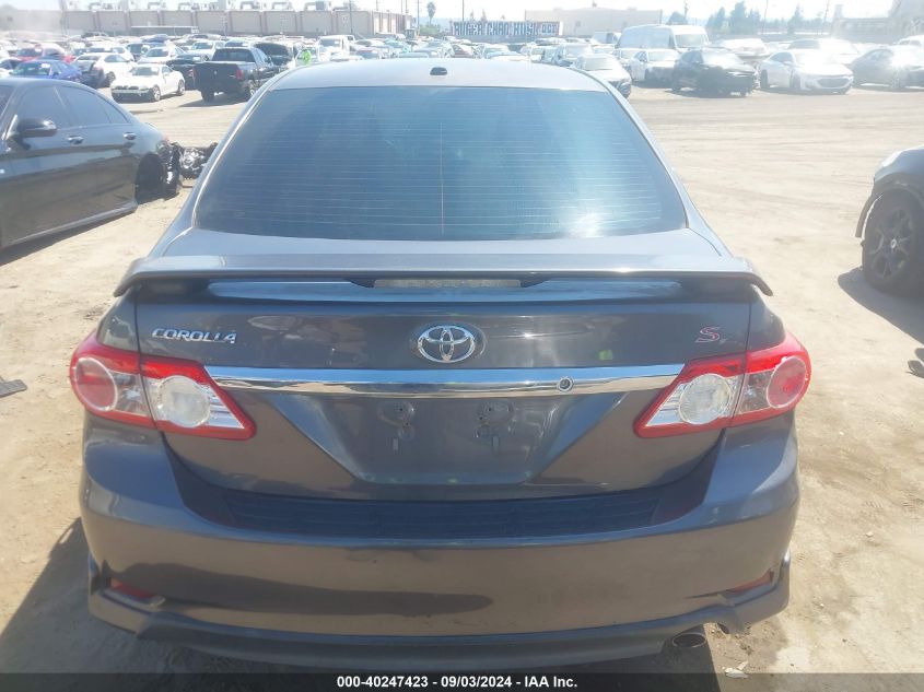 2013 Toyota Corolla S VIN: 5YFBU4EE5DP139805 Lot: 40247423