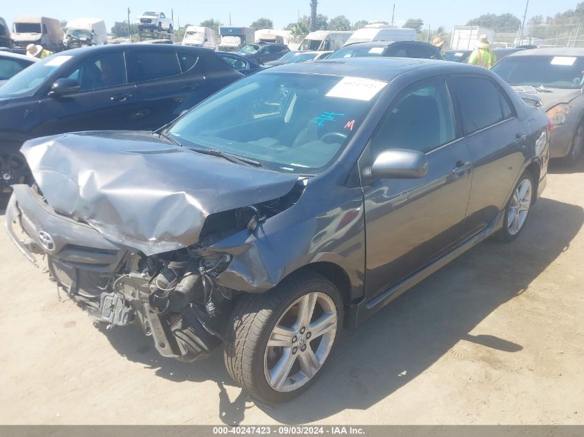 2013 Toyota Corolla S VIN: 5YFBU4EE5DP139805 Lot: 40247423