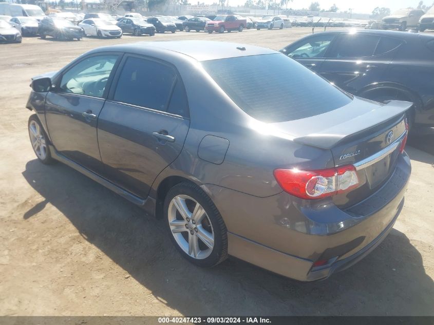 2013 Toyota Corolla S VIN: 5YFBU4EE5DP139805 Lot: 40247423