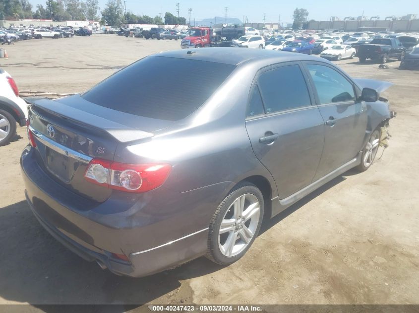 2013 Toyota Corolla S VIN: 5YFBU4EE5DP139805 Lot: 40247423