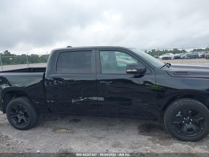 2021 Ram 1500 Big Horn/Lone Star VIN: 1C6RREFT8MN589827 Lot: 40247427