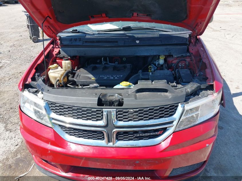 2013 Dodge Journey Se VIN: 3C4PDCAB7DT547599 Lot: 40247428