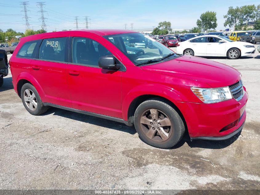 VIN 3C4PDCAB7DT547599 2013 Dodge Journey, American... no.1