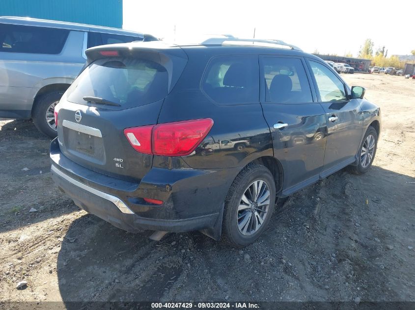 VIN 5N1DR2MM4KC612280 2019 Nissan Pathfinder, SL no.4