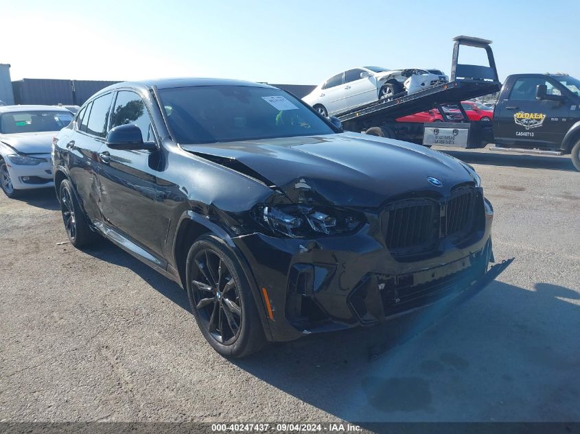 2023 BMW X4 xDrive30I VIN: 5UX33DT03P9R62272 Lot: 40247437