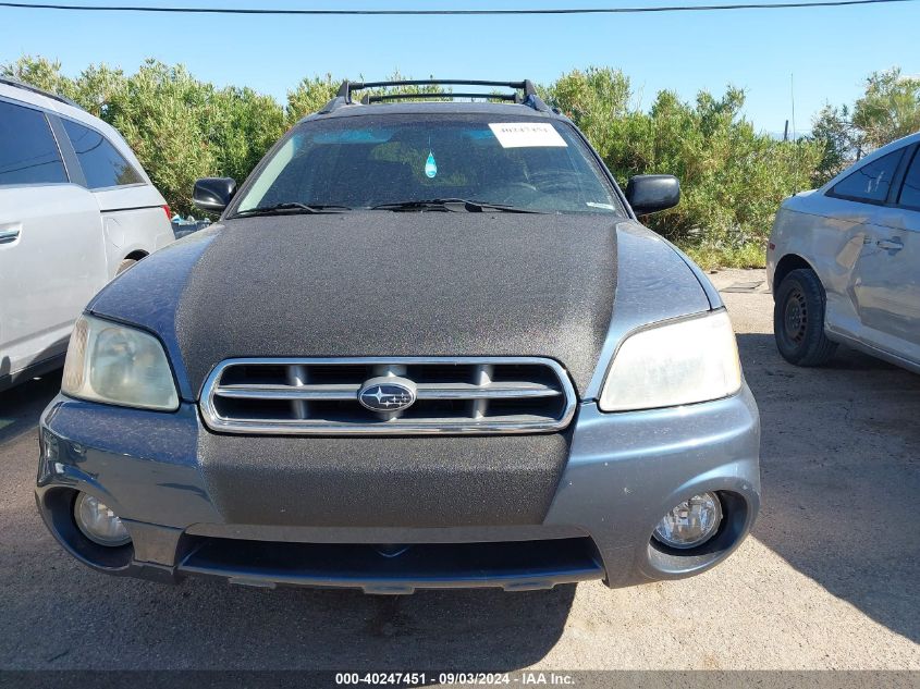 2006 Subaru Baja Sport VIN: 4S4BT62C867100675 Lot: 40247451