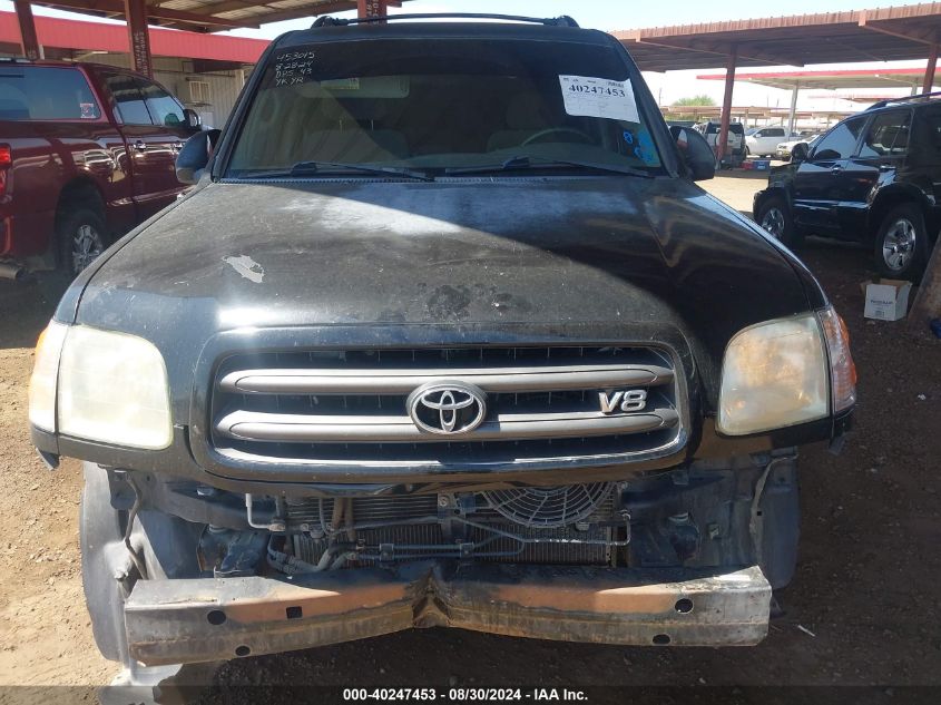 5TDBT44A32S083594 2002 Toyota Sequoia Sr5 V8