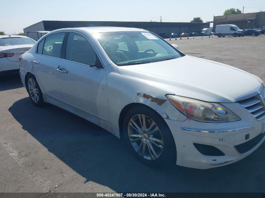 KMHGC4DD9CU202659 2012 Hyundai Genesis 3.8