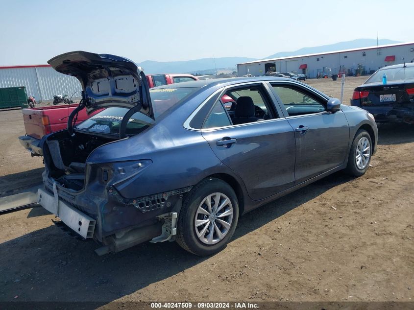 2016 Toyota Camry Le VIN: 4T4BF1FK2GR518315 Lot: 40247509