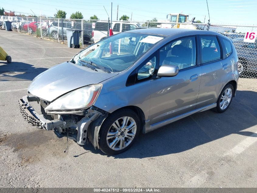 2010 Honda Fit Sport VIN: JHMGE8H46AC028132 Lot: 40247512