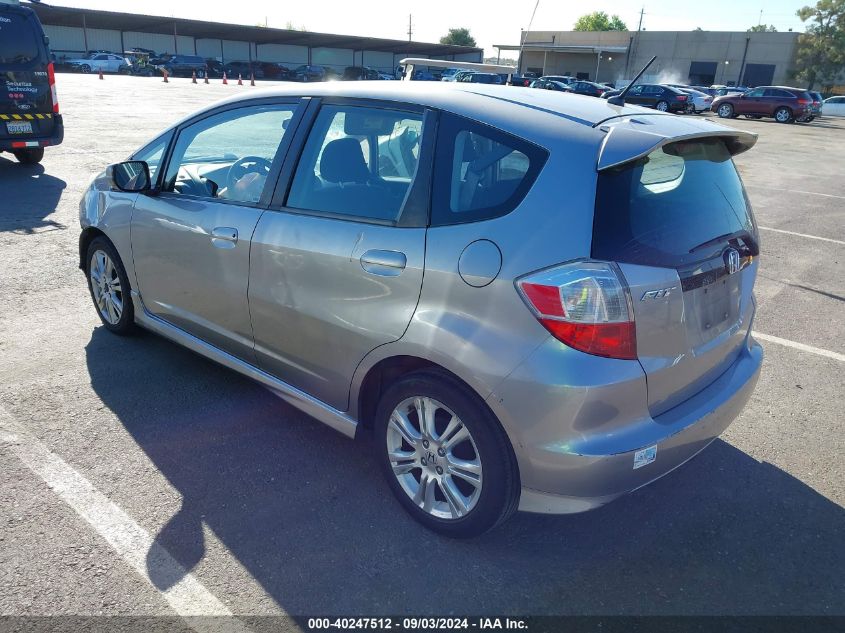 2010 Honda Fit Sport VIN: JHMGE8H46AC028132 Lot: 40247512