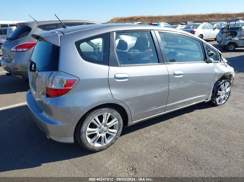 2010 Honda Fit Sport VIN: JHMGE8H46AC028132 Lot: 40247512