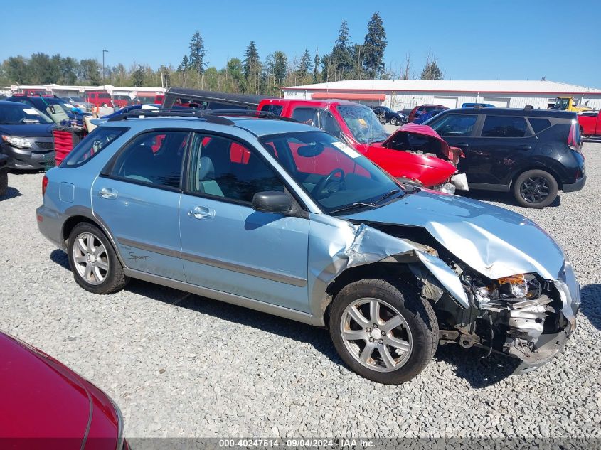 2005 Subaru Impreza Outback Sport/Outback Spc VIN: JF1GG68585H815378 Lot: 40247514