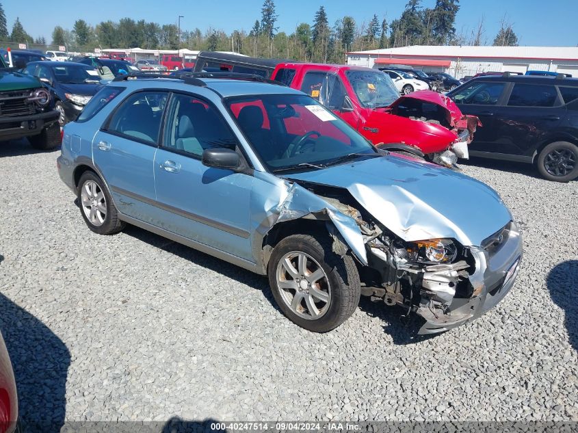 2005 Subaru Impreza Outback Sport/Outback Spc VIN: JF1GG68585H815378 Lot: 40247514