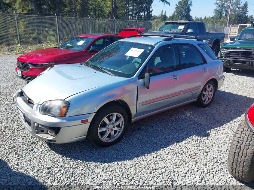 2005 Subaru Impreza Outback Sport/Outback Spc VIN: JF1GG68585H815378 Lot: 40247514