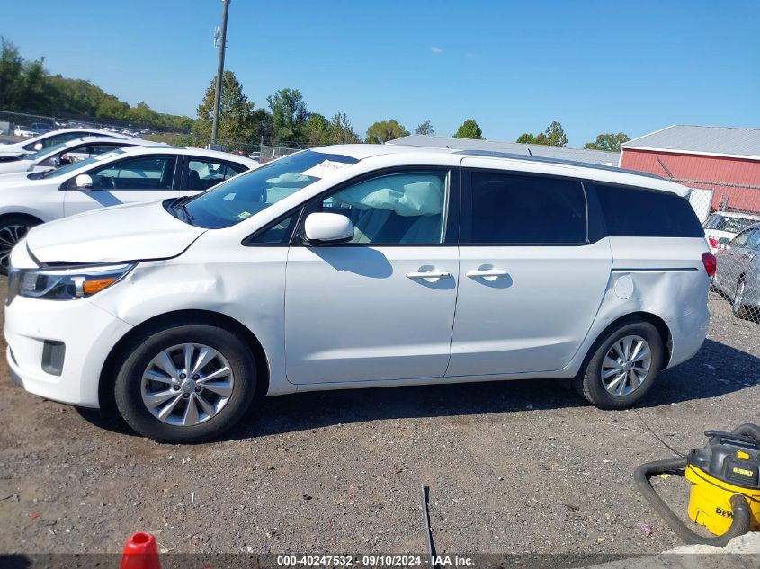 2017 Kia Sedona Lx VIN: KNDMB5C19H6310153 Lot: 40247532