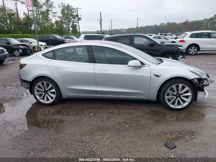 2018 Tesla Model 3 Long Range/Mid Range VIN: 5YJ3E1EA3JF048486 Lot: 40247548