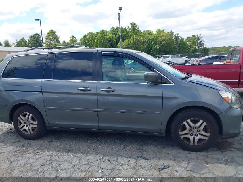 2007 Honda Odyssey Ex-L VIN: 5FNRL38677B426787 Lot: 40247551