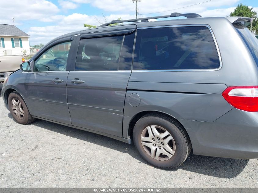 2007 Honda Odyssey Ex-L VIN: 5FNRL38677B426787 Lot: 40247551